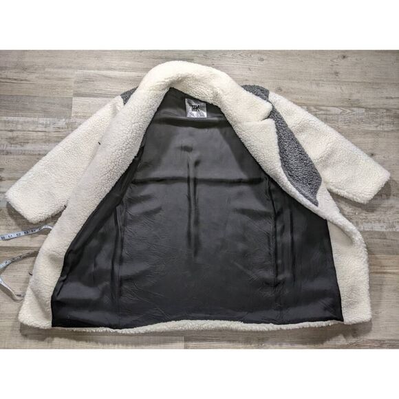 NWOT 100% Natural Sheep WOOL MEDIUM WEIGHT HK brand teddy bear coat. - Picture 10 of 16